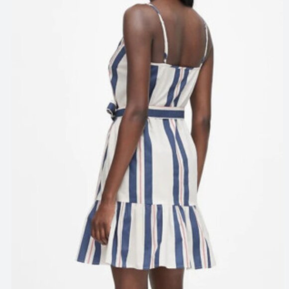 Banana Republic Stripe Poplin Mini Dress (NWT) - Picture 2 of 2